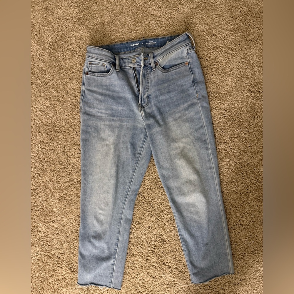Women’s Old Navy OG Straight High Rise Jeans
